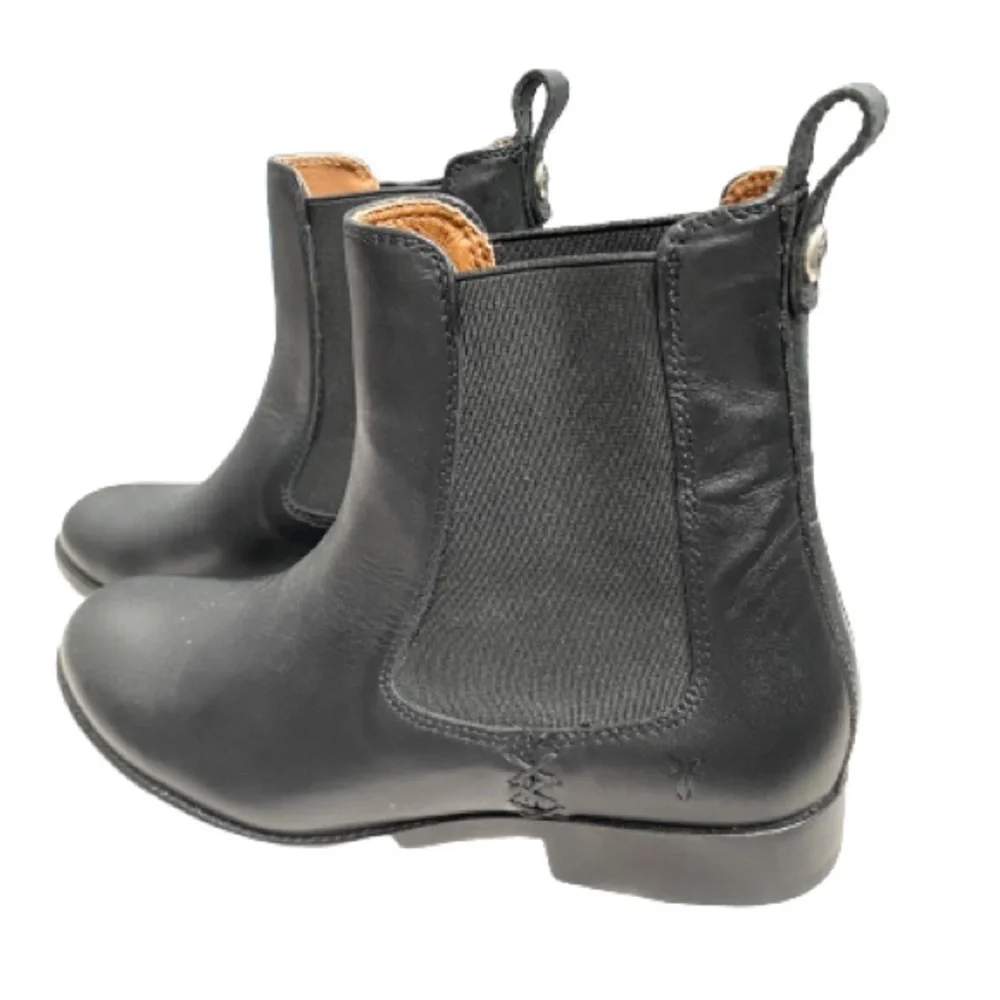 Frye Women's Black Leather Chelsea Boots Excellent Condition Size US‎ 7 1/2 M